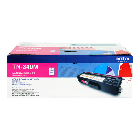 Mực in Brother TN 340M Magenta Toner Cartridge (TN-340M)