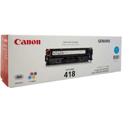 Mực in Canon 418 Cyan Toner Cartridge